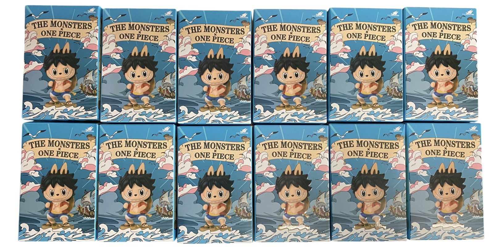 POP MART Labubu The Monsters x One Piece Series – Full Set of 12 Figures NEW