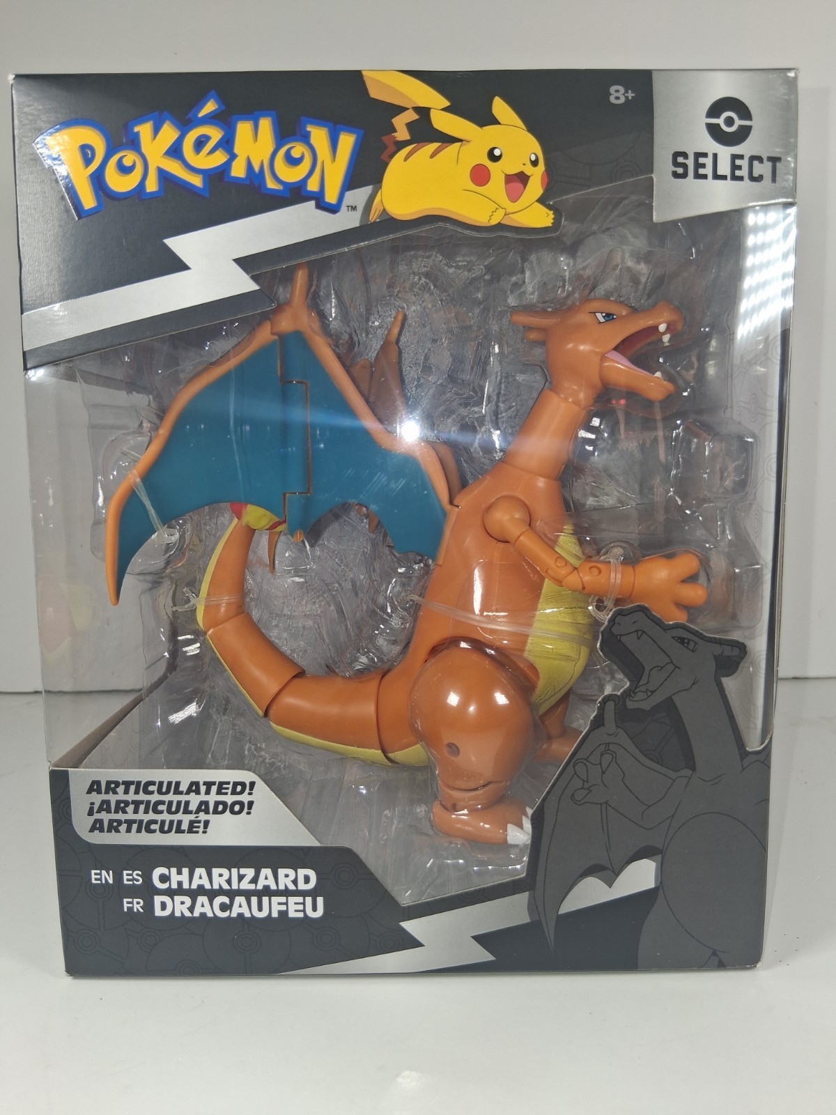 Charizard Pokemon Select Articulated 6” Action Figure Series 1 Jazwares Sealed