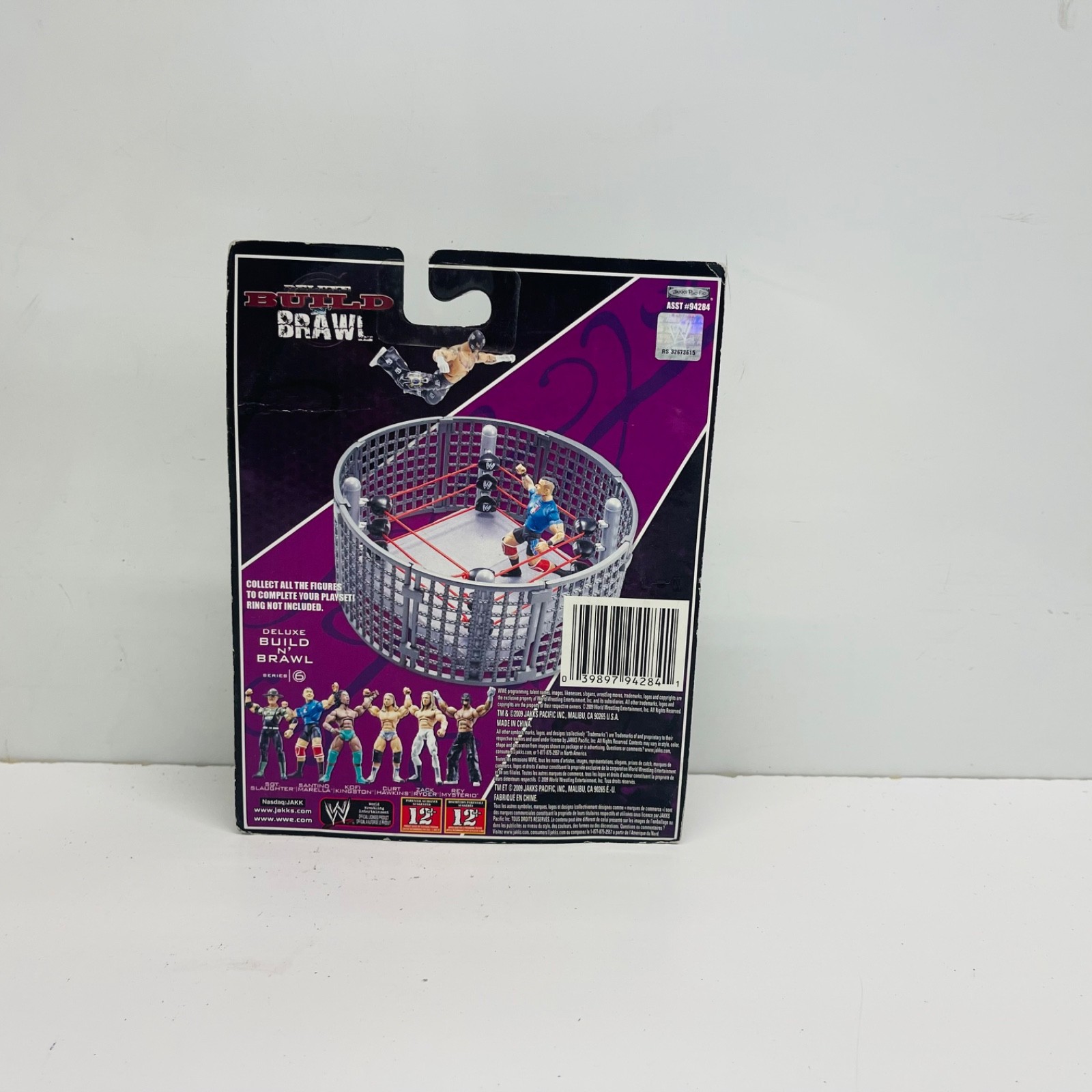 WWE Jakks Build N Brawl Rey Mysterio Series 6 Wrestling 3.75” NIP