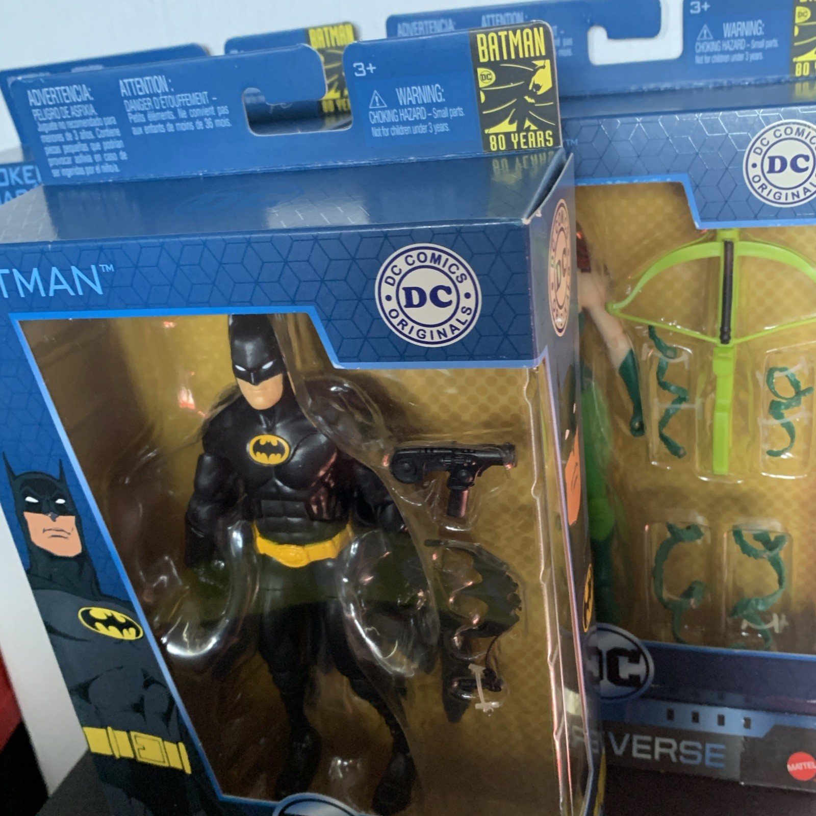 DC Multiverse Original 80 Years Batman Poison Ivy Joker 2019 Mattel Lot (3)