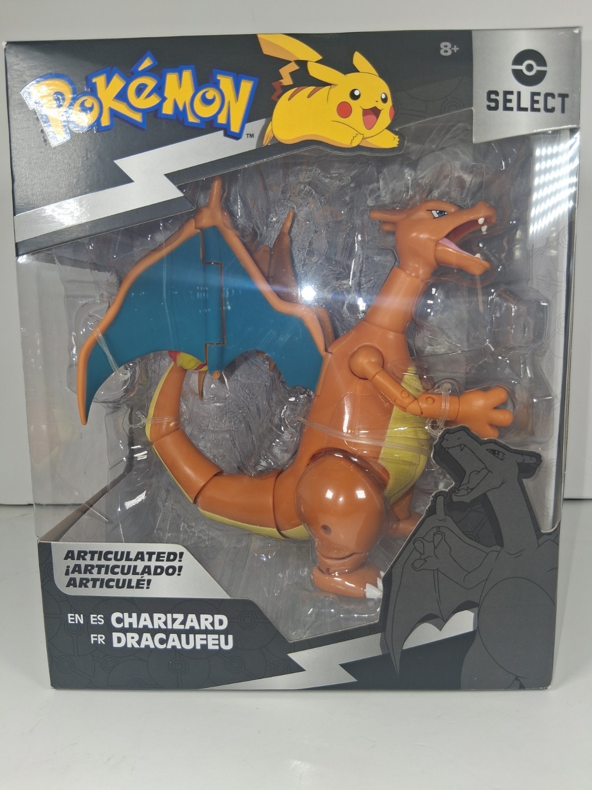 Charizard Pokemon Select Articulated 6” Action Figure Series 1 Jazwares Sealed