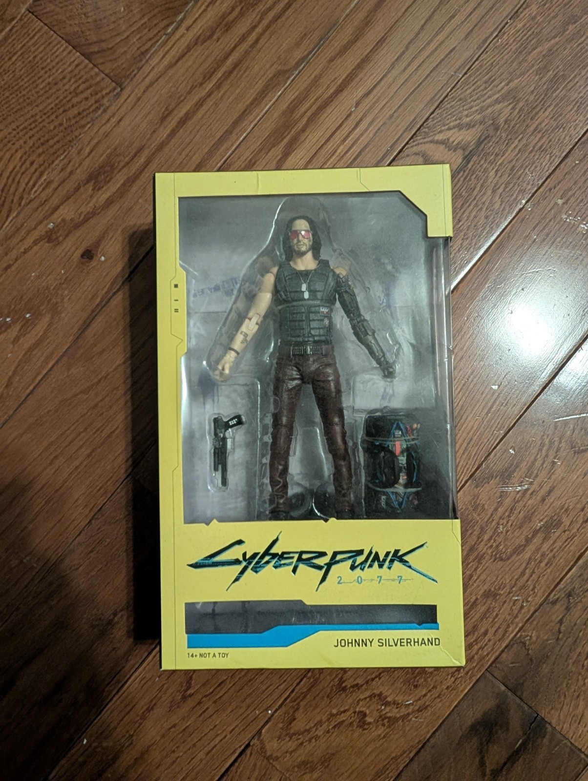 McFarlane Toys Cyberpunk 2077 Johnny Silverhand Action Figure 7in Keanu Reeves