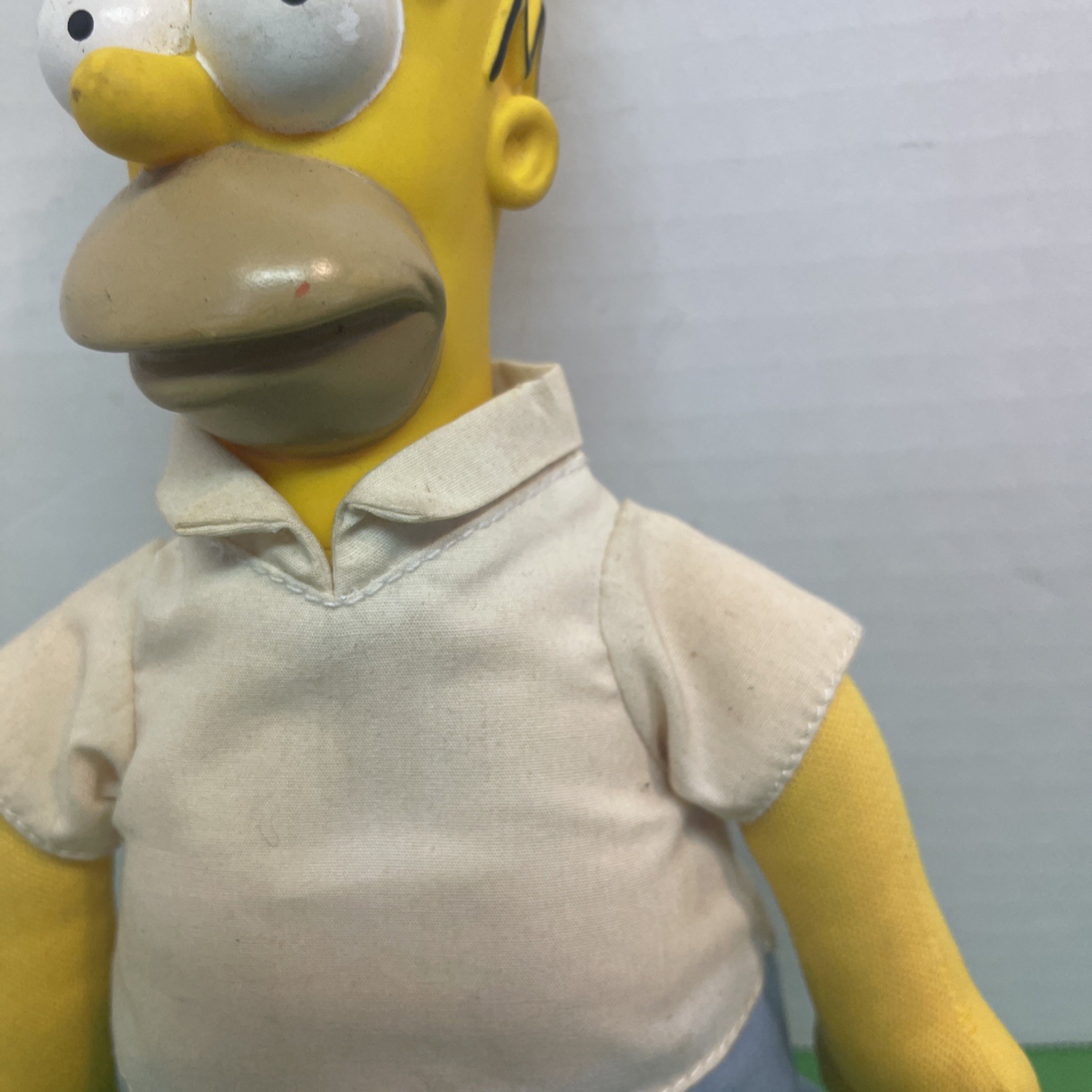 The Simpsons HOMER SIMPSON 10″ Plush DOLL Toy Vintage 1990 20th Century Fox