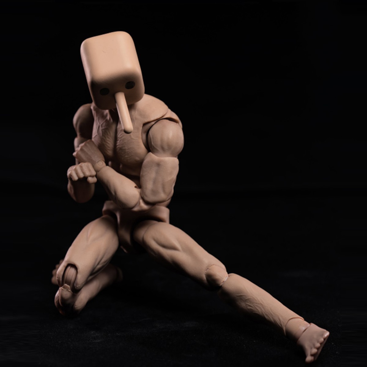 Notaman Nota Studio 1/12 Male Action Figure 6 inch 6″ Body Square Head Soldier
