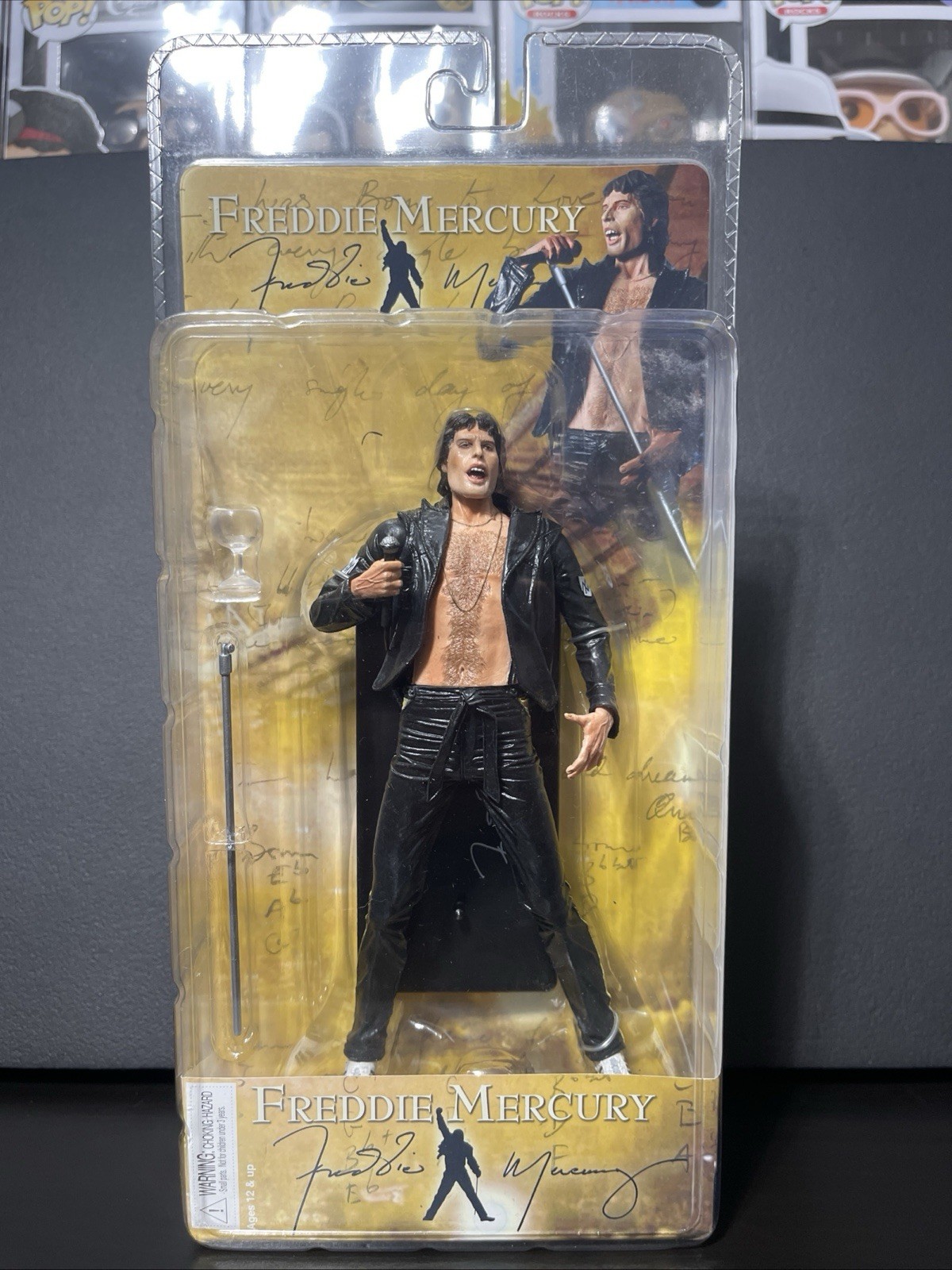 NECA Queen Freddie Mercury in Leather Outfit 7″ Inch Figure Brand New 2006