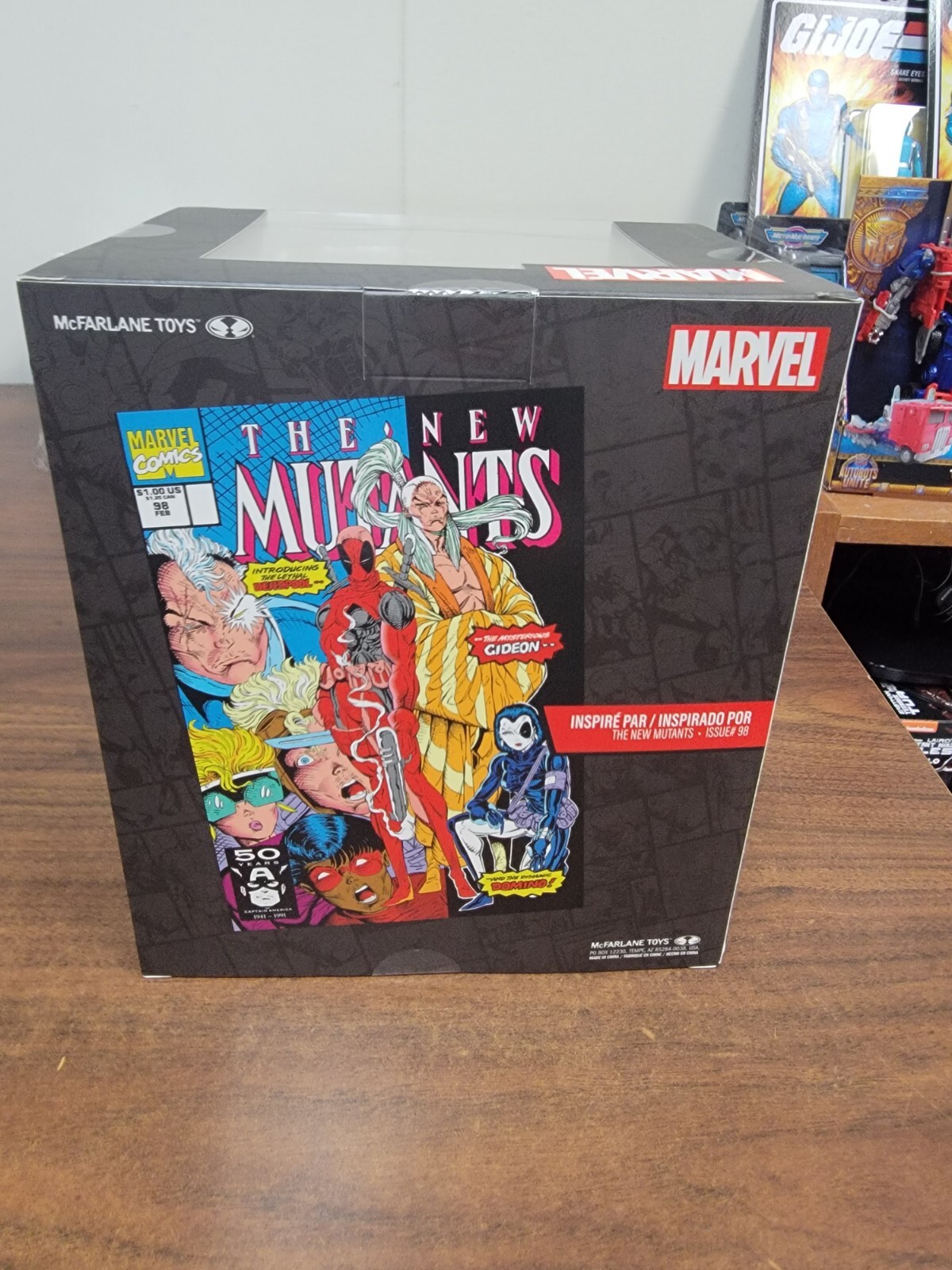 Marvel Wave 1 Deadpool The New Mutants #98 1:10 Scale IN HAND