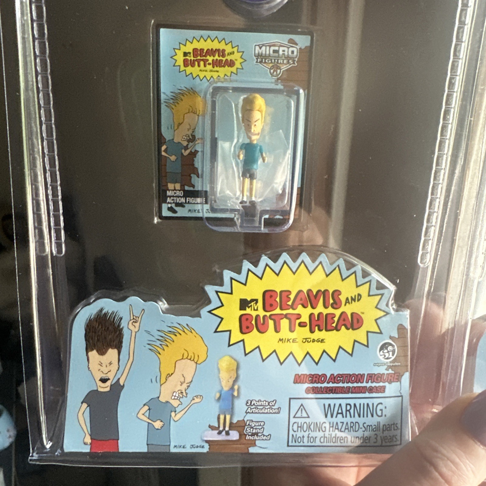 Worlds Smallest Micro Figures MTV Beavis And Butt-Head