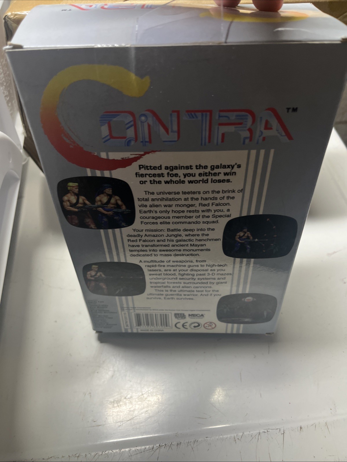 NECA Contra NES Bill & Lance Video Game Appearance 7 Inch-read description.