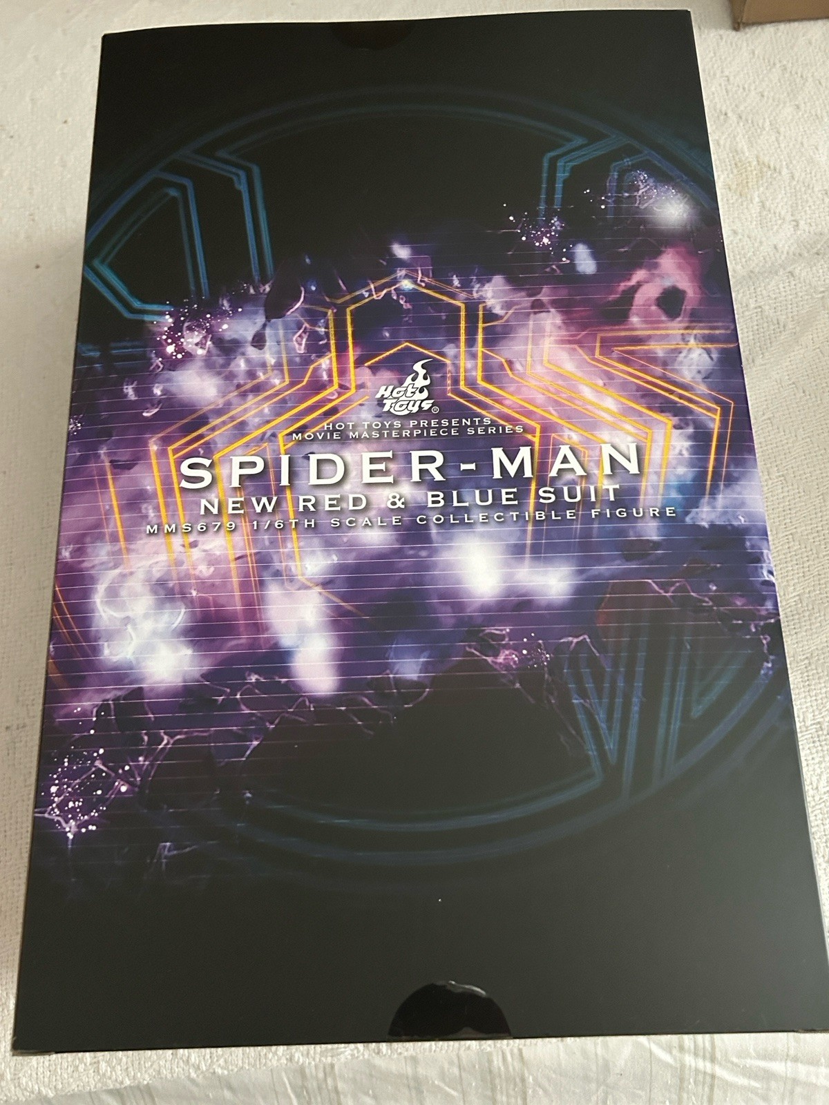 Hot Toys Spider-Man MMS679 (New Red & Blue Suit) No Way Home SEALED 1/6 Figure