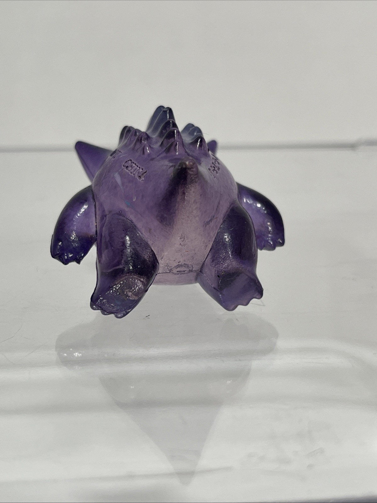Gengar Pokemon Tomy Figure Dark Purple Translucent VTG 1998 CGTSJ Authentic P170