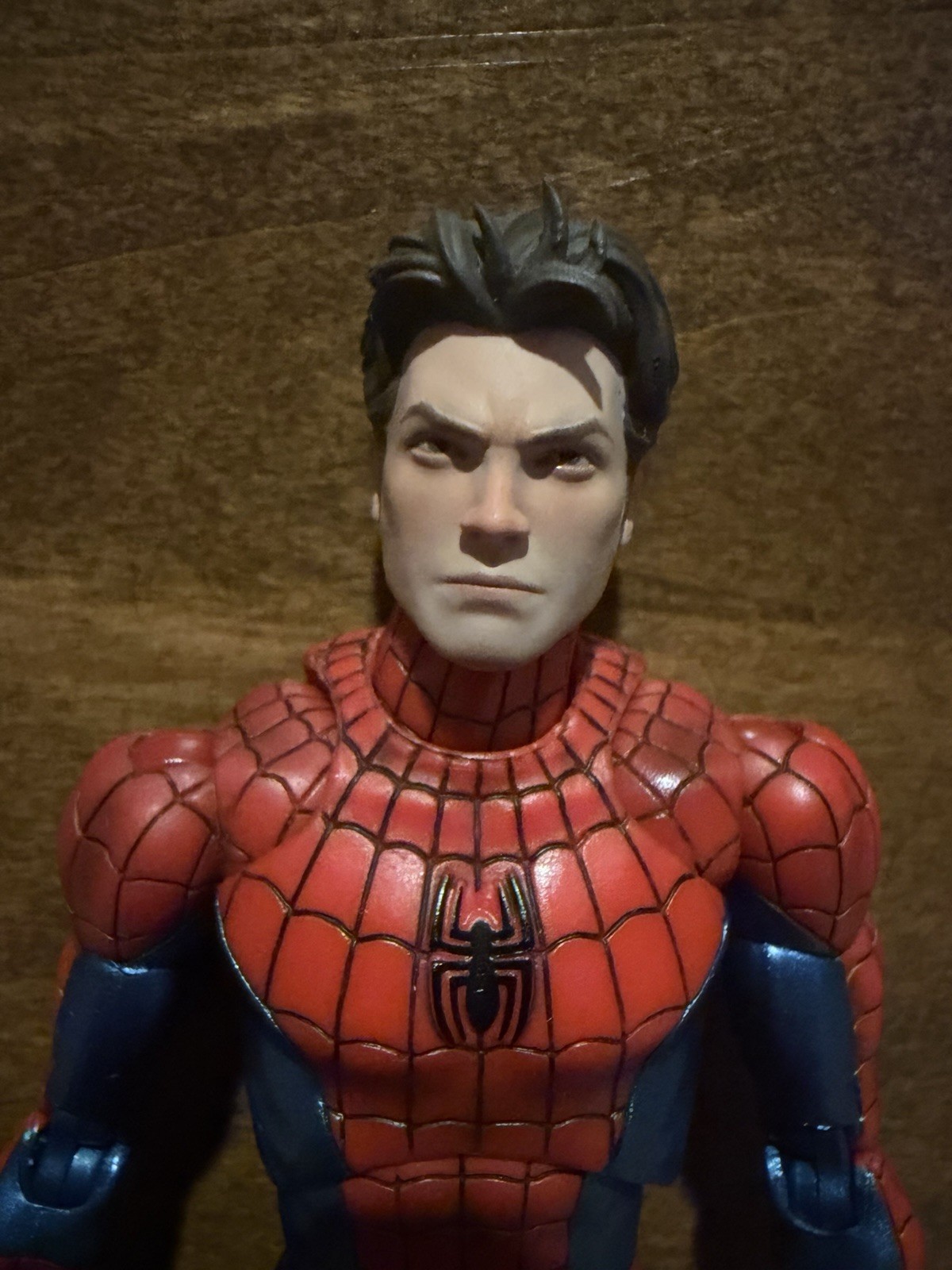 Custom Made Spiderman Peter Parker 6” Scale Mafex Headsculpt Read Description