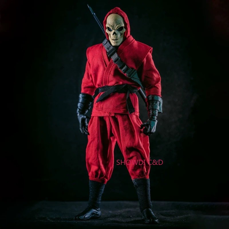 1/12 Men’s Japanese Ninja Samurai Combat Uniform Set Model For 6” Action Figure