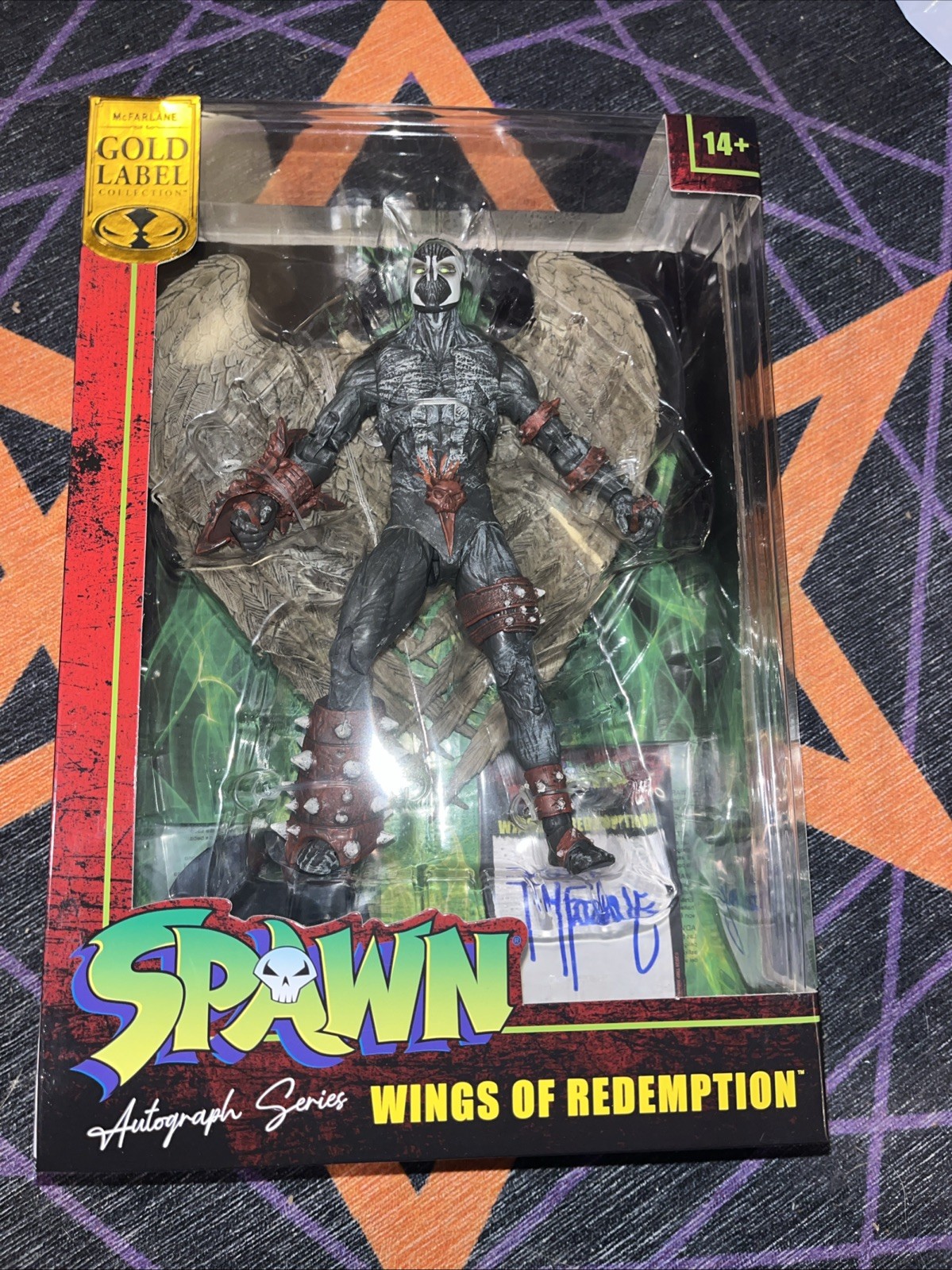 McFarlane Toys Spawn (Wings of Redemption) Autograph Series Gold Label 7″ Figure