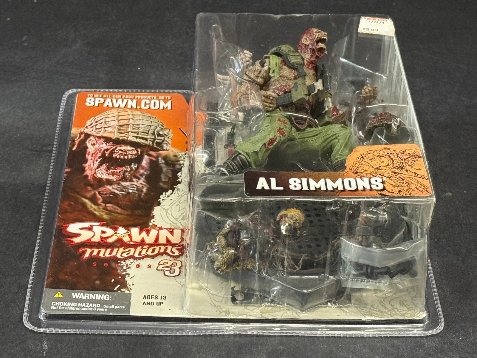 Al Simmons Action Figure Spawn Mutations Series 23 McFarlane Toys 2003
