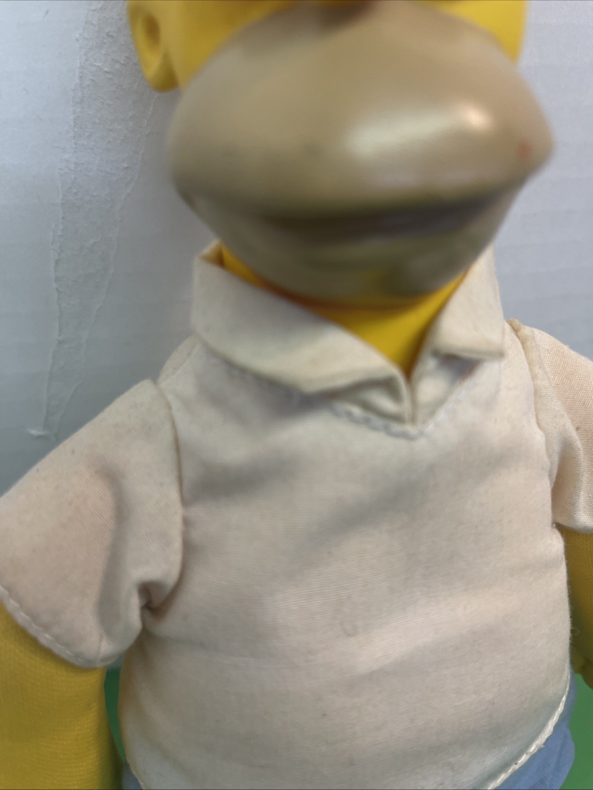 The Simpsons HOMER SIMPSON 10″ Plush DOLL Toy Vintage 1990 20th Century Fox