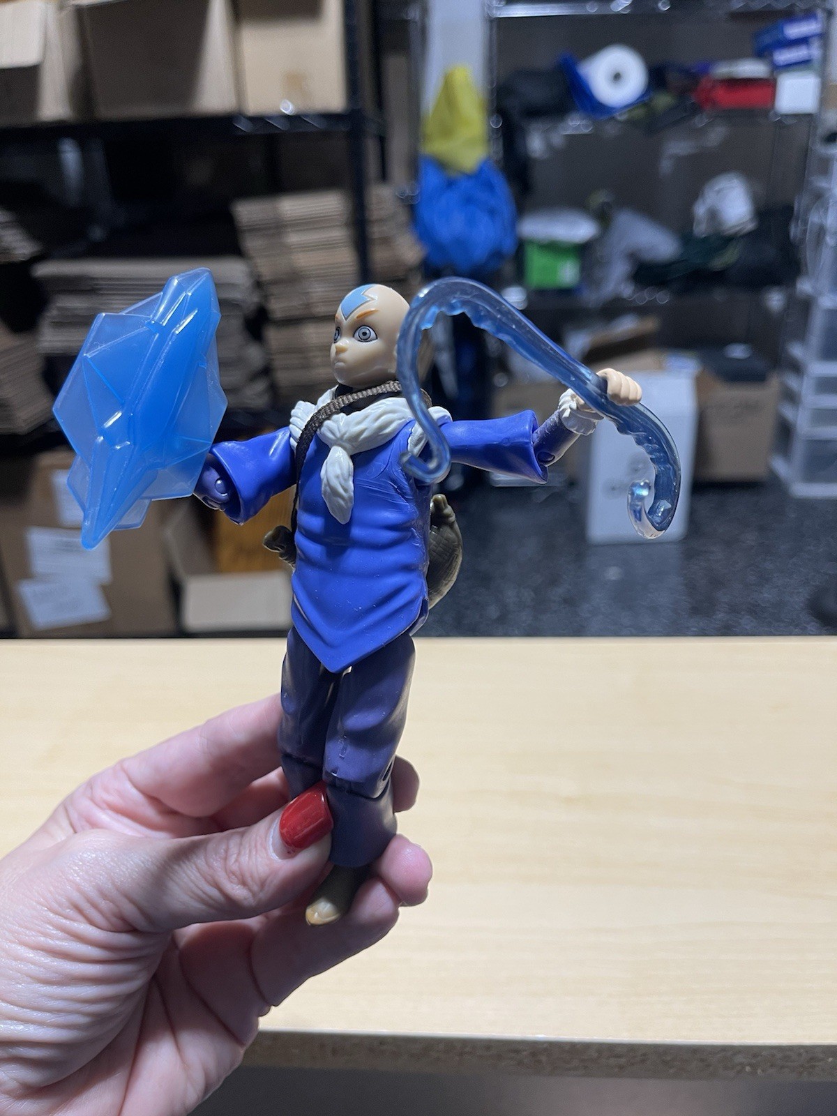 Water Nation Aang Avatar: The Last Airbender Action Figure Mattel 2006