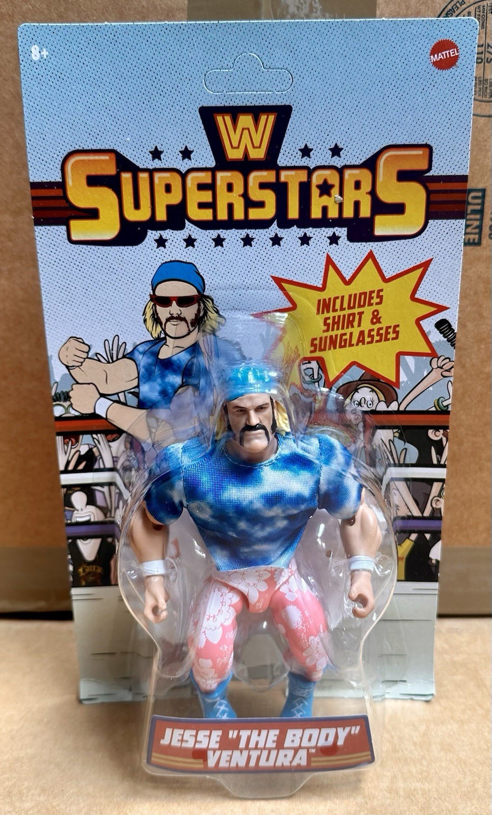 WWE Superstars Series 18 Undertaker, Mankind, Jesse Ventura, Dusty Rhodes Lot