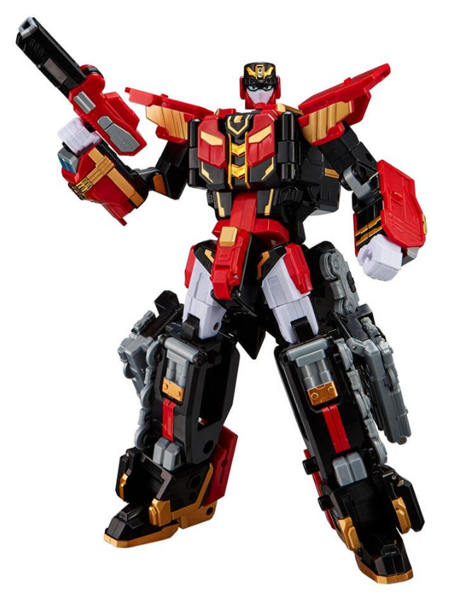 Metal Cardbot S BLASTRAIN Blast Train Red Transforming Robot Diesel Trains 2025