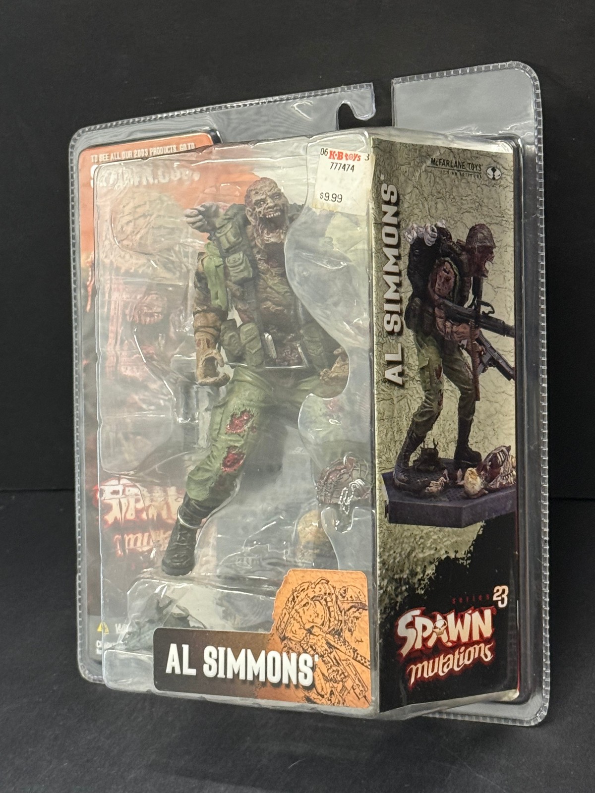 Al Simmons Action Figure Spawn Mutations Series 23 McFarlane Toys 2003