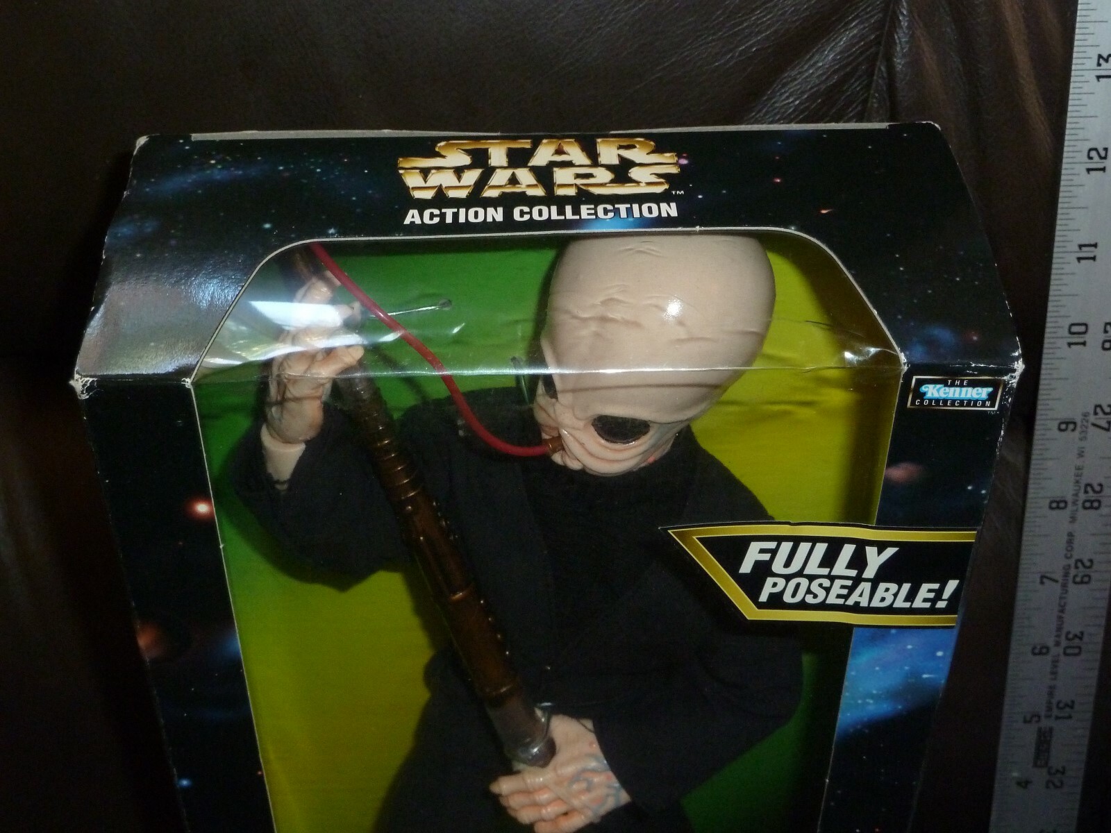 BARQUIN D’AN 1998 12 INCH STAR WARS ACTION COLLECTION BOXED FIGURE