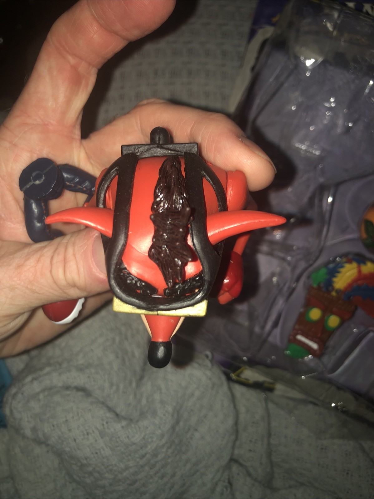 Jet Pack Crash Bandicoot Action Figure Resaurus Toy Figurine PlayStation 1998 PS