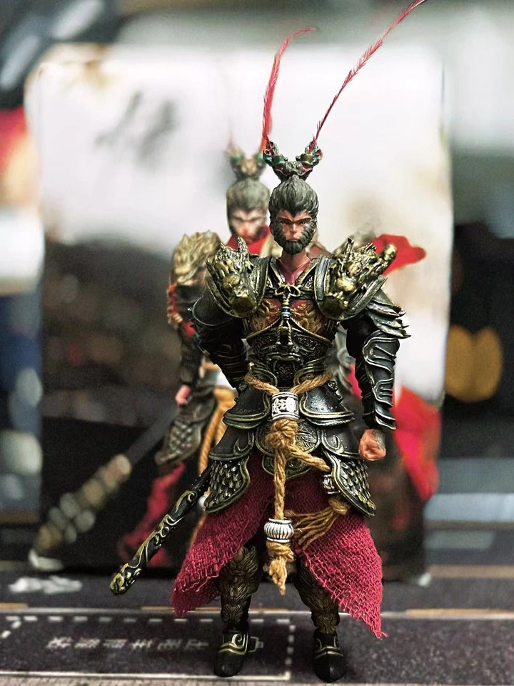 Black Myth Wukong GK Gold Armor Sun Wukong Figure Model w/box Action Toy New