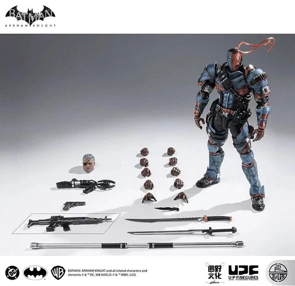 In Stock LPZZ DC002 1/12 Batman Arkham Knight Deathstroke 6″ Male Action Figure