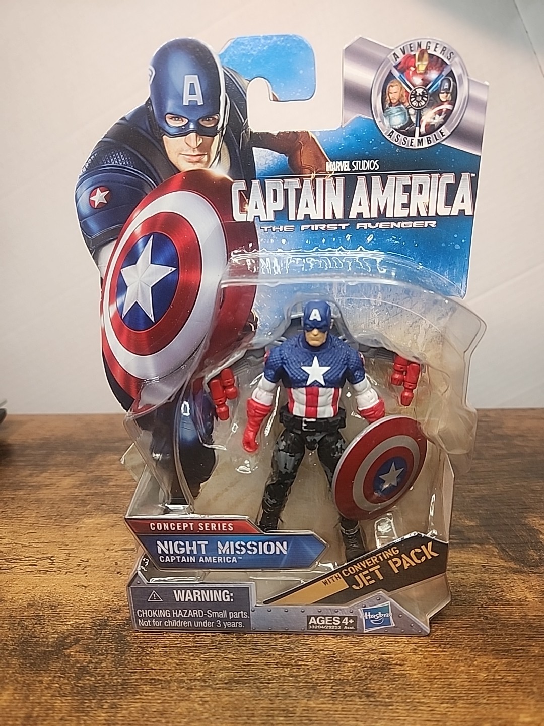 Captain America First Avenger 3.75″ 14 Night Mission Captain America (Concept)