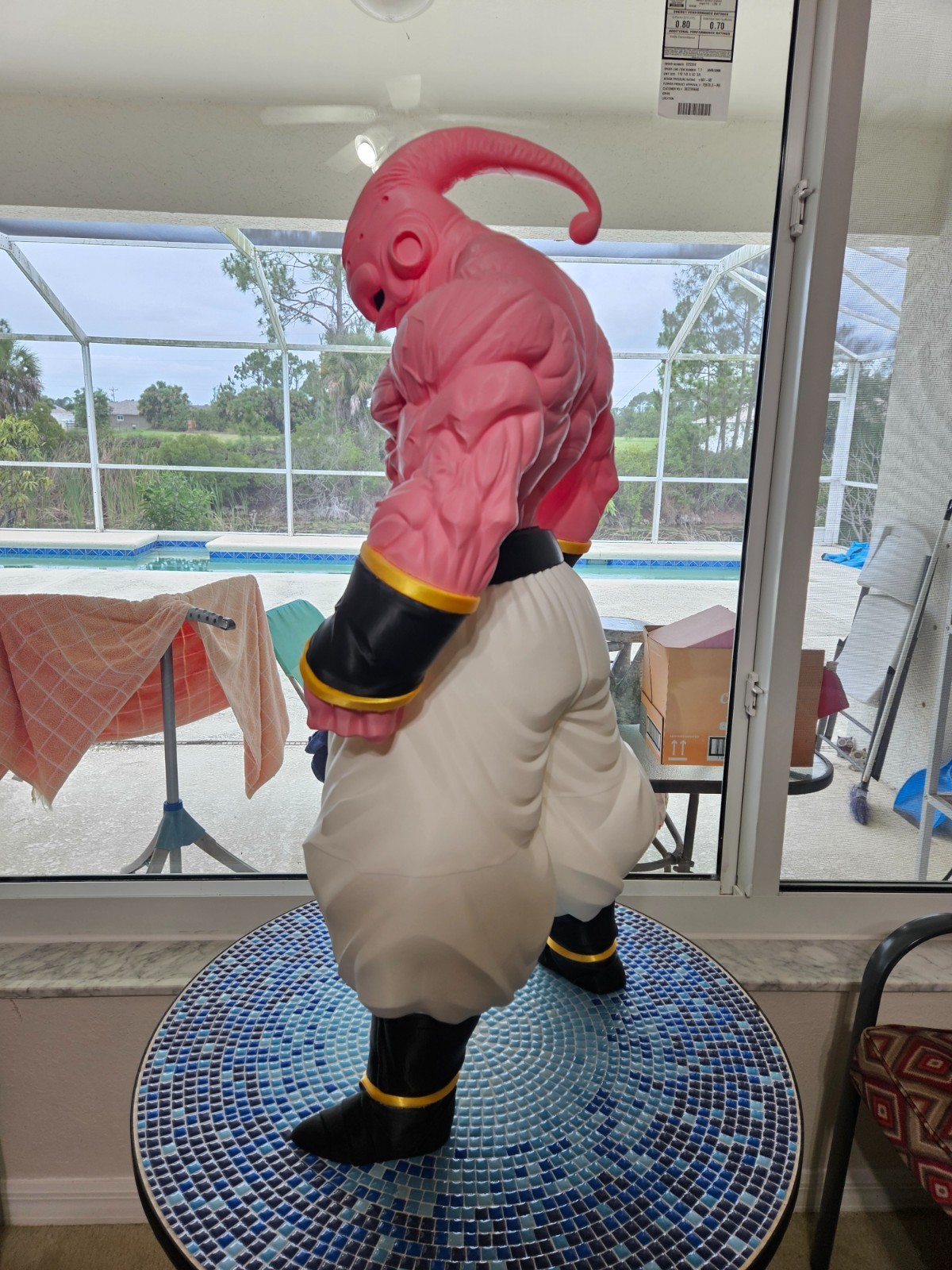 Majin Buu Statue Dragon Ball Z Life Size Large (3 sizes) (10, 19, 32 inches)