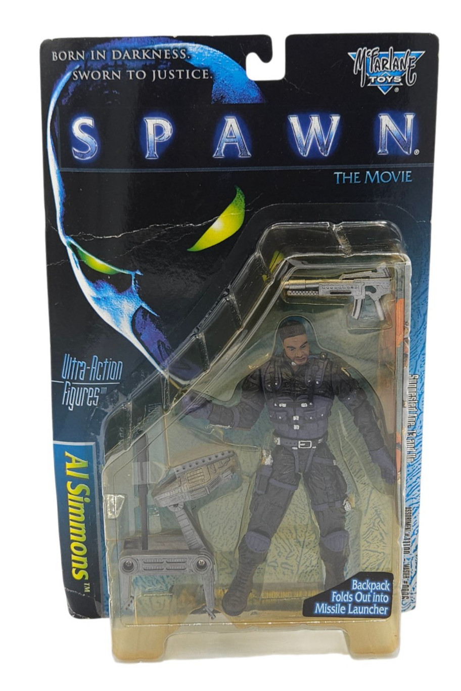 Spawn the Movie Al Simmons Action Figure 1997 Todd McFarlane Toys NIP