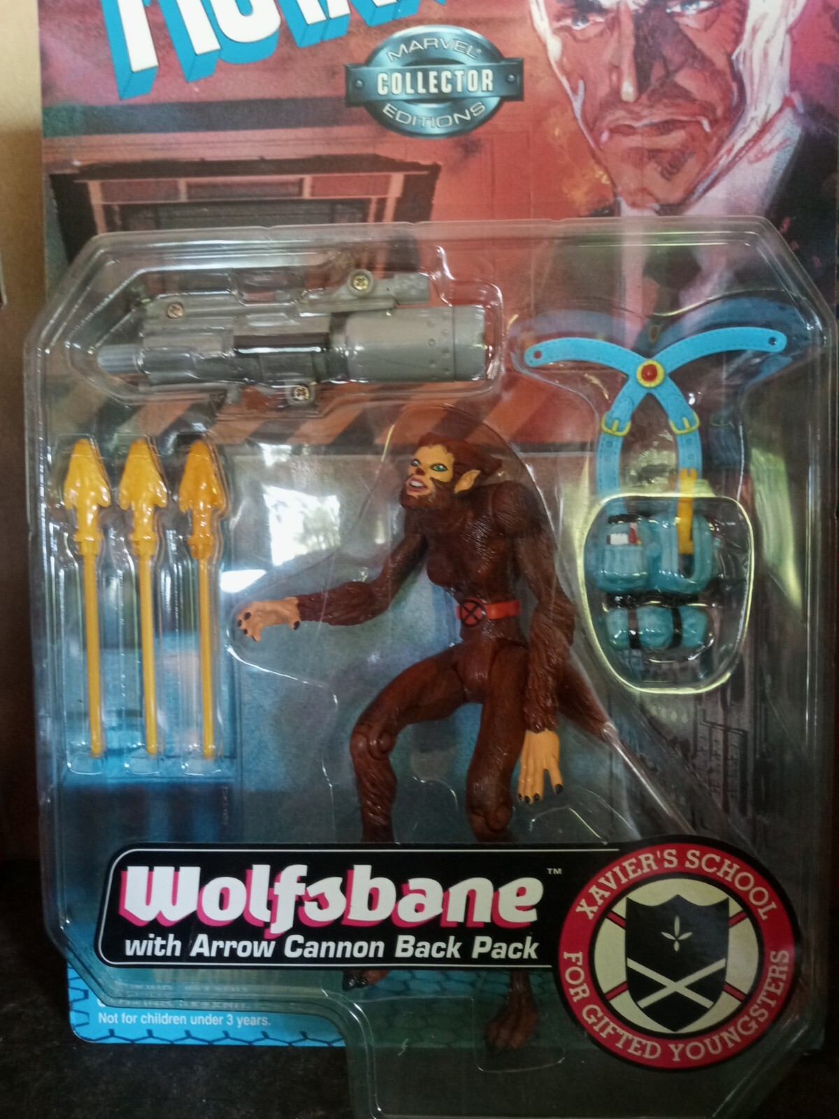Marvel X-Men The New Mutants Wolfsbane Action Figure Toy Biz 1998