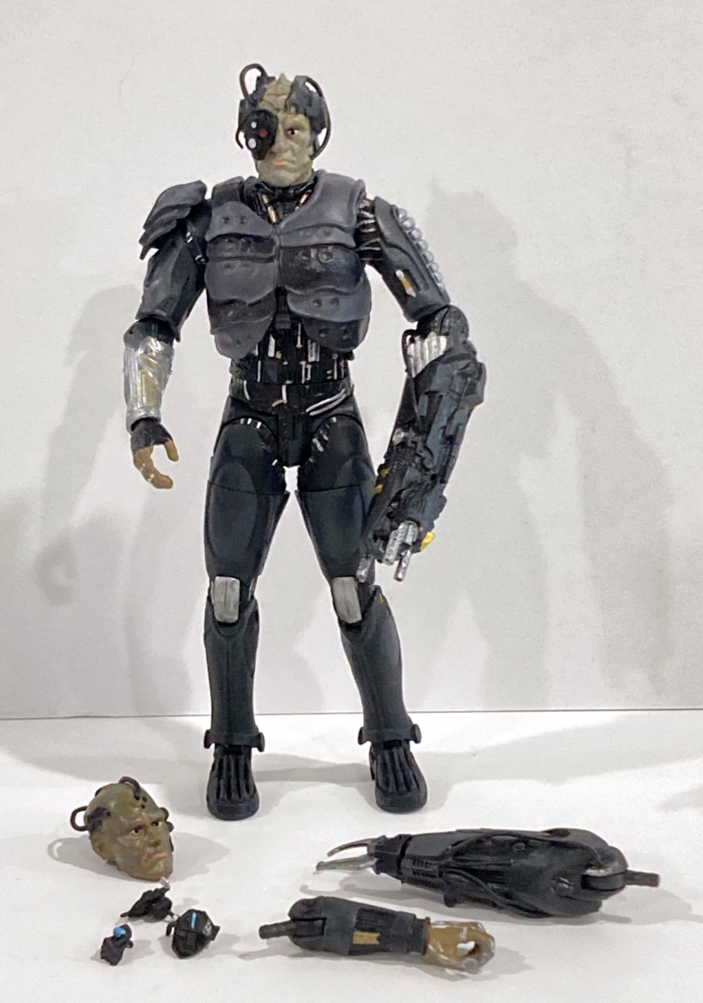 Diamond Select Toys Star Trek The Next Generation 7” Borg Action Figure Complete