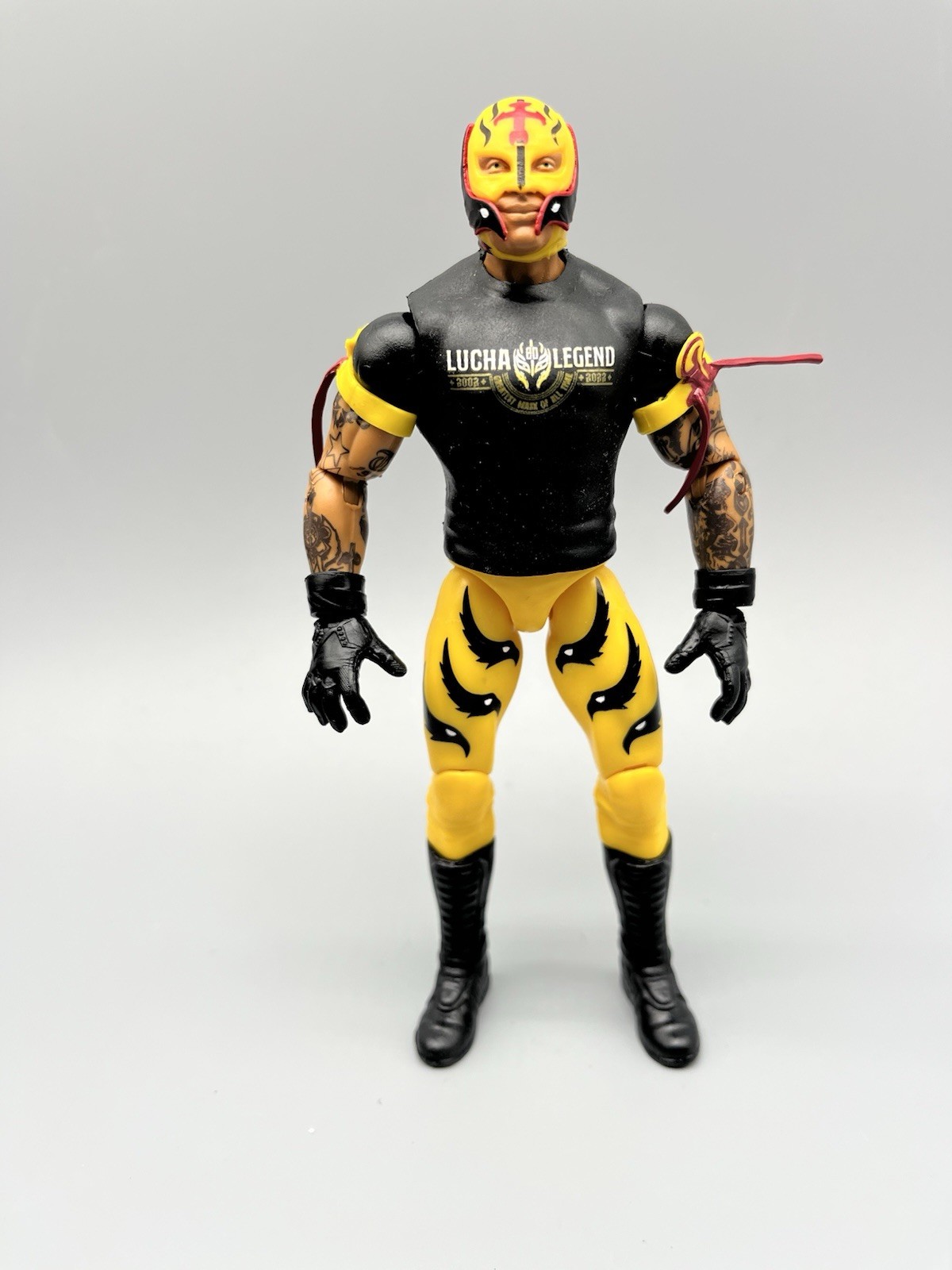 WWE Rey Mysterio Netflix Raw Wrestling Action Figure Mattel Main Event