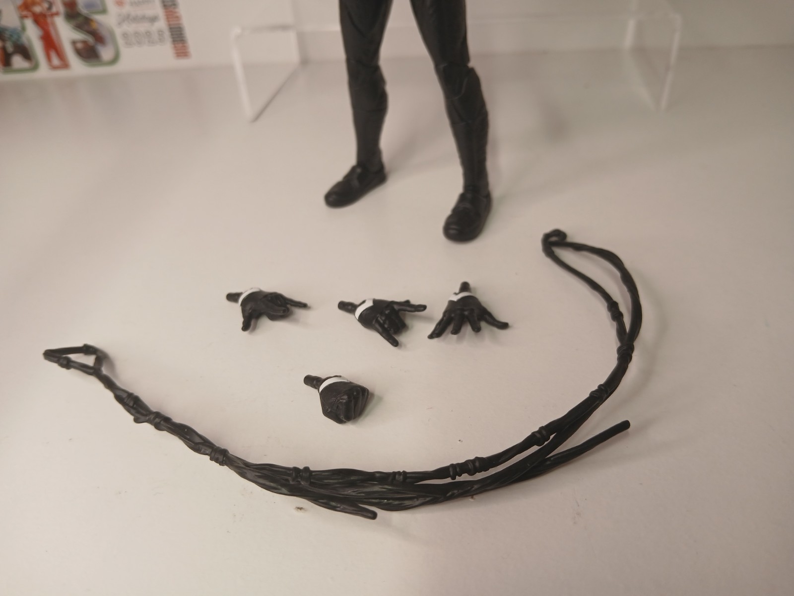 Marvel Legends Gamerverse Spider-Man 2 PETER PARKER Black Suit Figure Loose