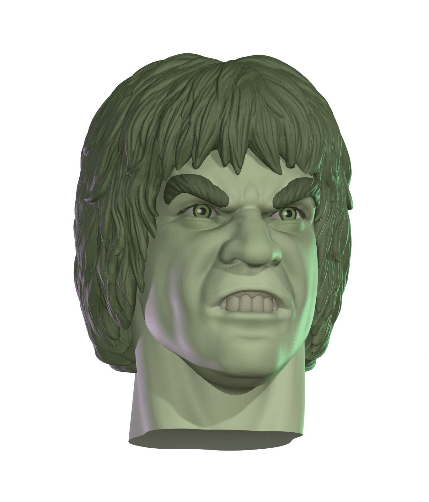 TV Monster Man Custom Action Figure Head 1:9 or 1:6 Mego