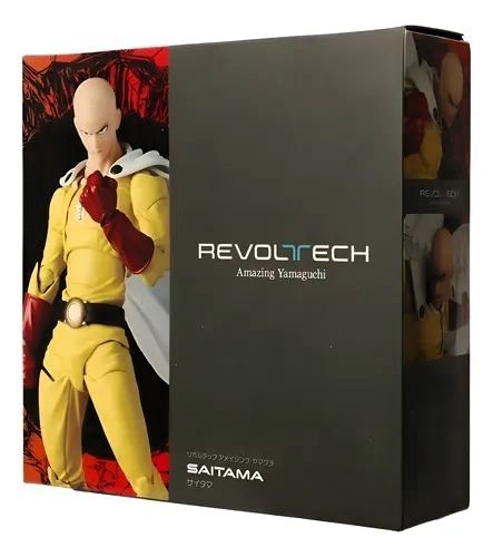 Revoltech Kaiyodo One Punch Man Saitam NR099 Deluxe Version Anime Action Figure