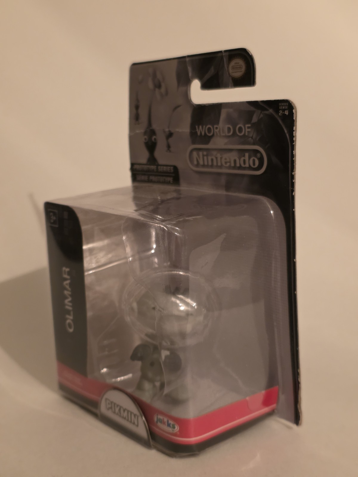 JAKKS PACIFIC World Of Nintendo PIKMIN Prototype Black & White OLIMAR Chase