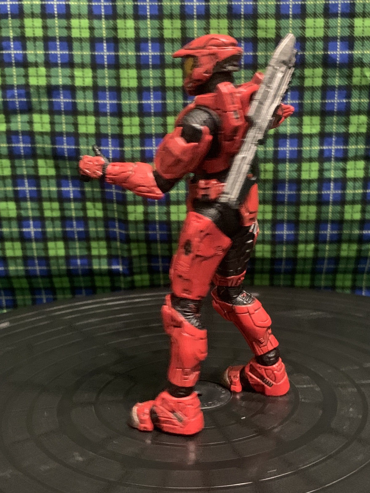 McFarlane Halo 3 Series 1 SPARTAN SOLDIER MARK VI RED figure