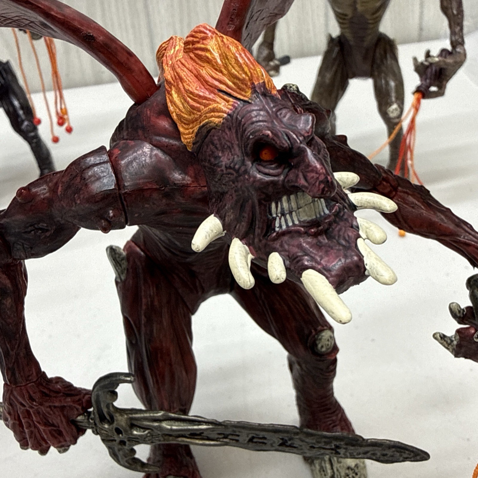Middle Earth Balrog Lot action figures 1998 The Lord of the Rings *READ*