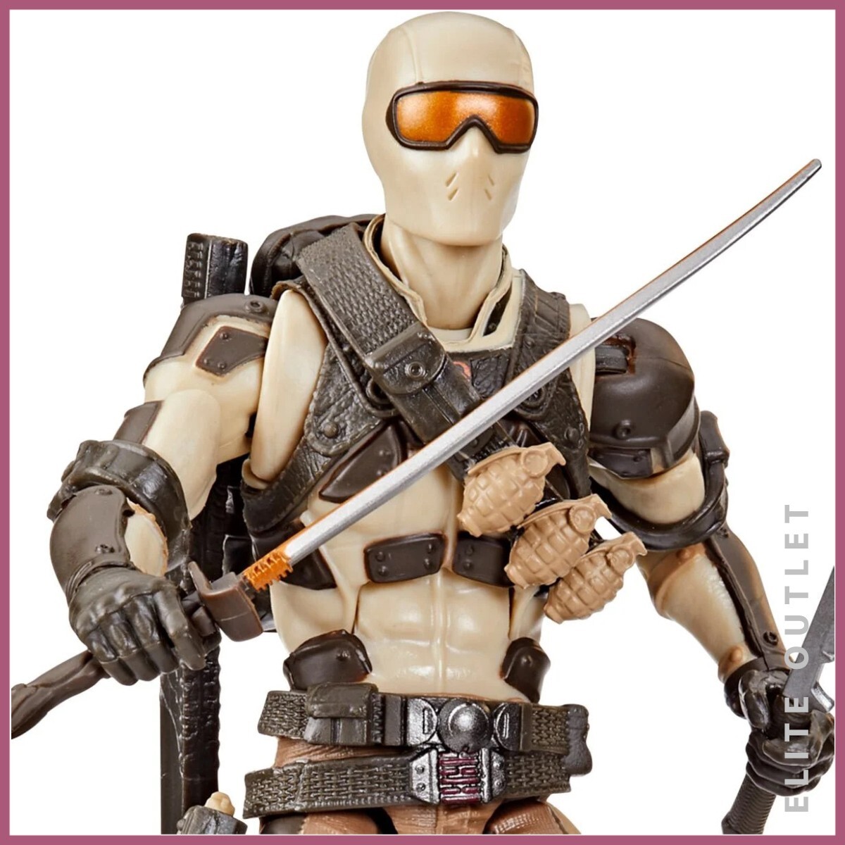 Hasbro G.I. Joe Classified Series 6-Inch Desert Commando Snake Eye Action Figure