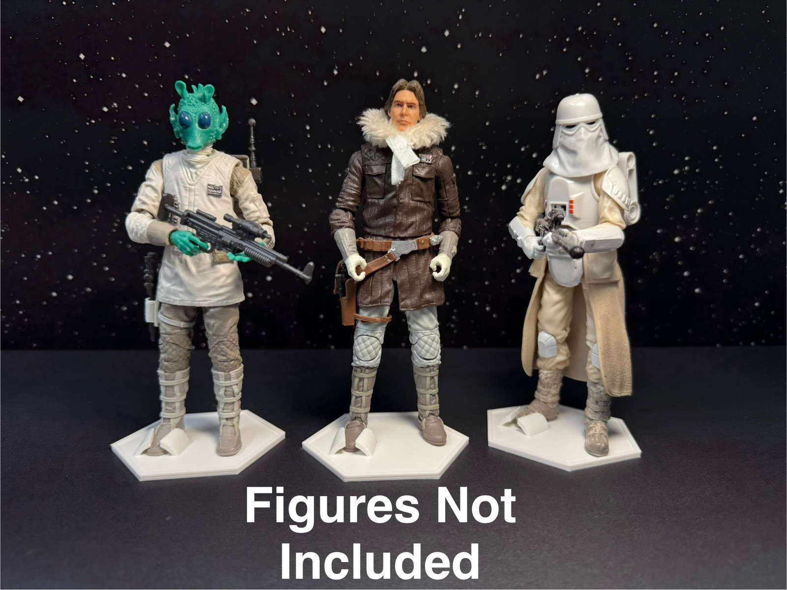 Star Wars Black Series 6 Inch Color Figure Stand (pack of 10)