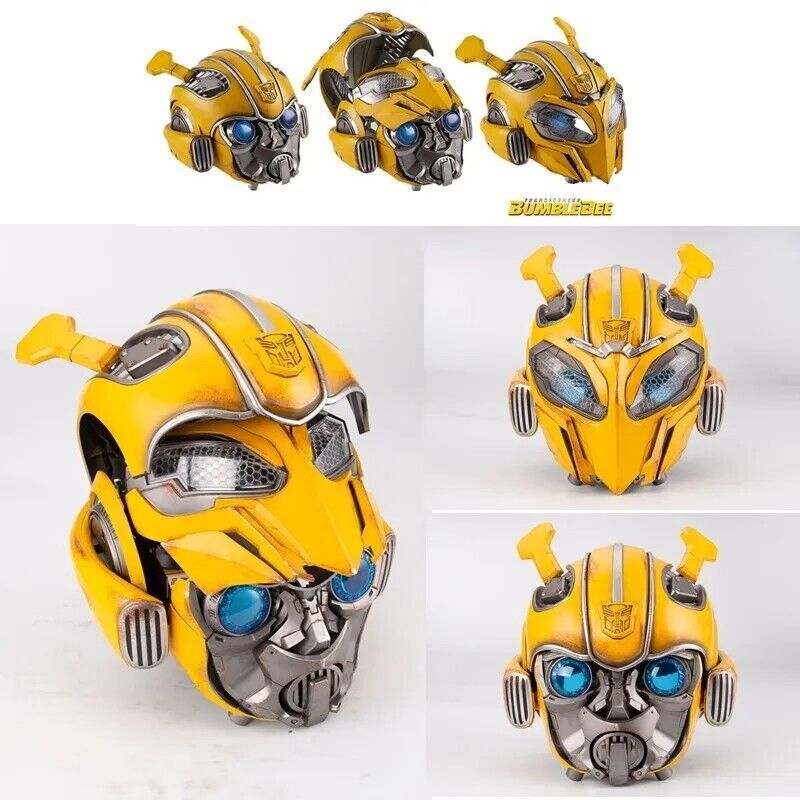 US!!! Toy Gifts—Original Killerbody 1:1 Bumblebee Helmet-English Voice Control