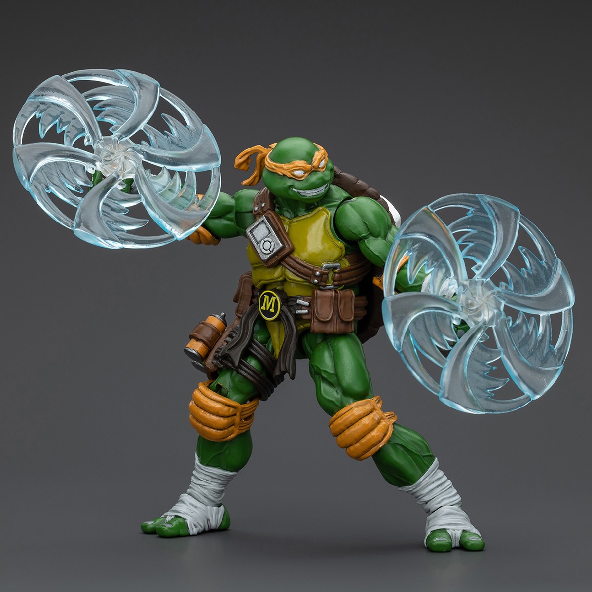 HIPLAY JOYTOY TMNT-Leonardo & Raphael 1:18 Action Figure