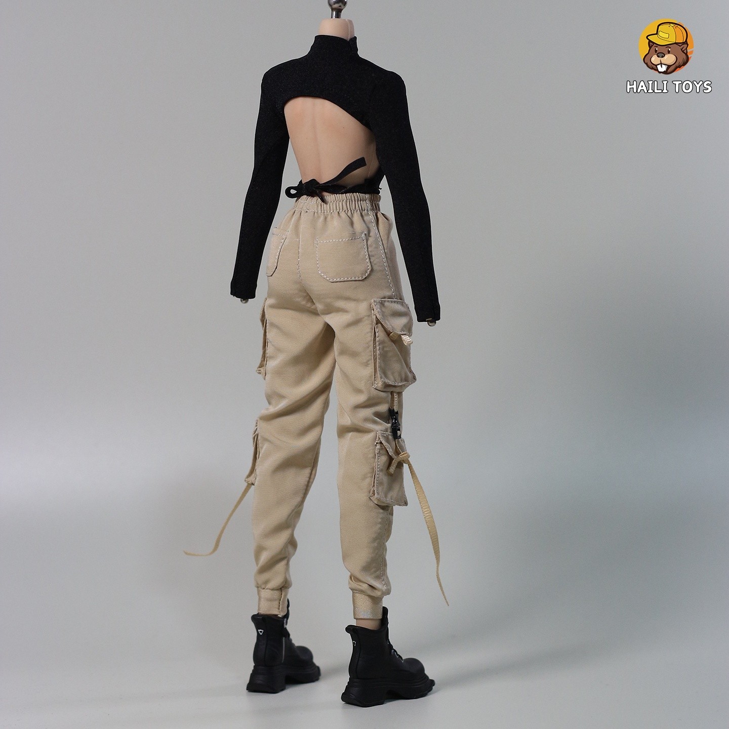 HAILI TOYS 1/6 HF013 Work Pants Trousers Model Fit 12” Male Man Action Figure