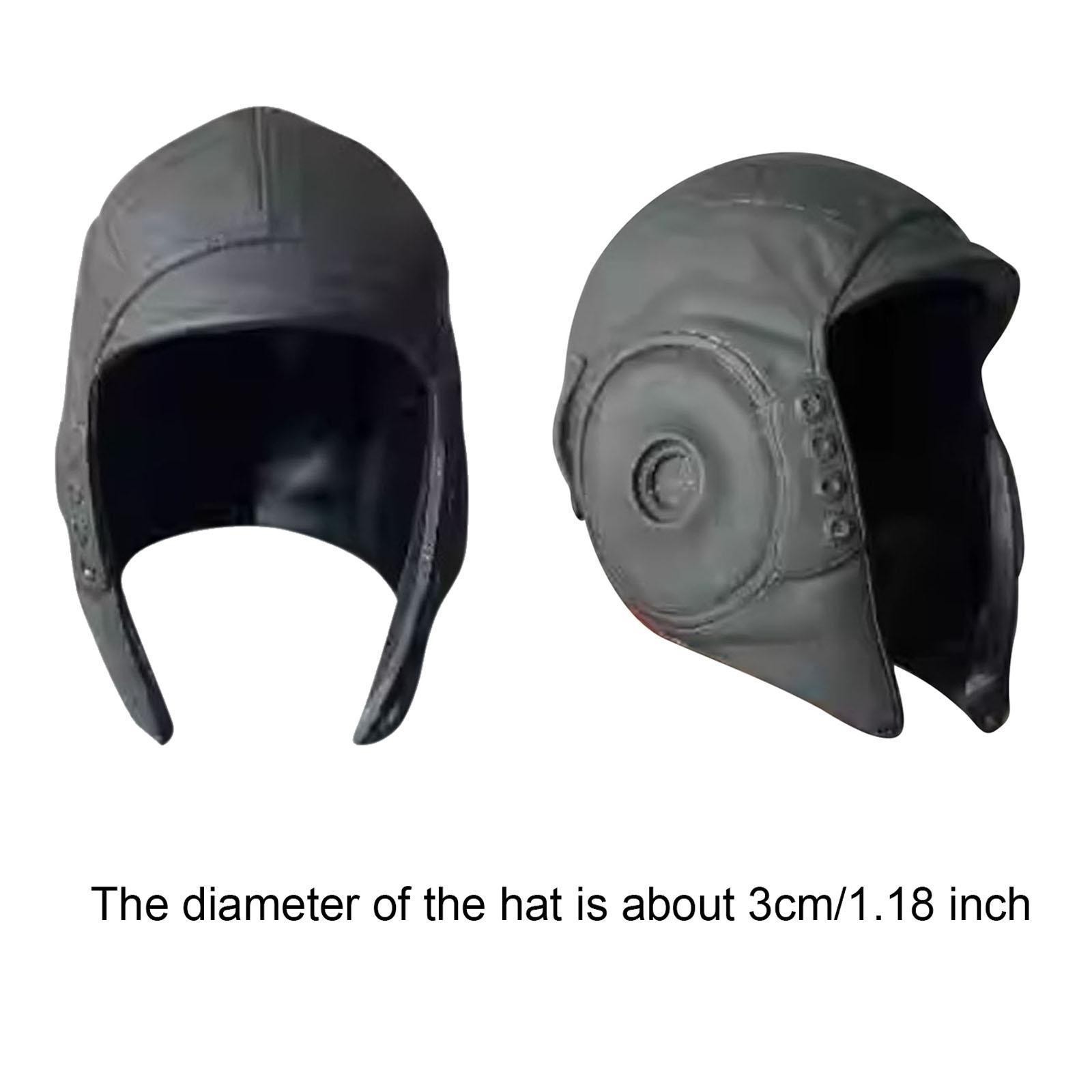1/6 Figure Helmet Costume Gifts Pretend Play Model Cosplay Fashion Collectible