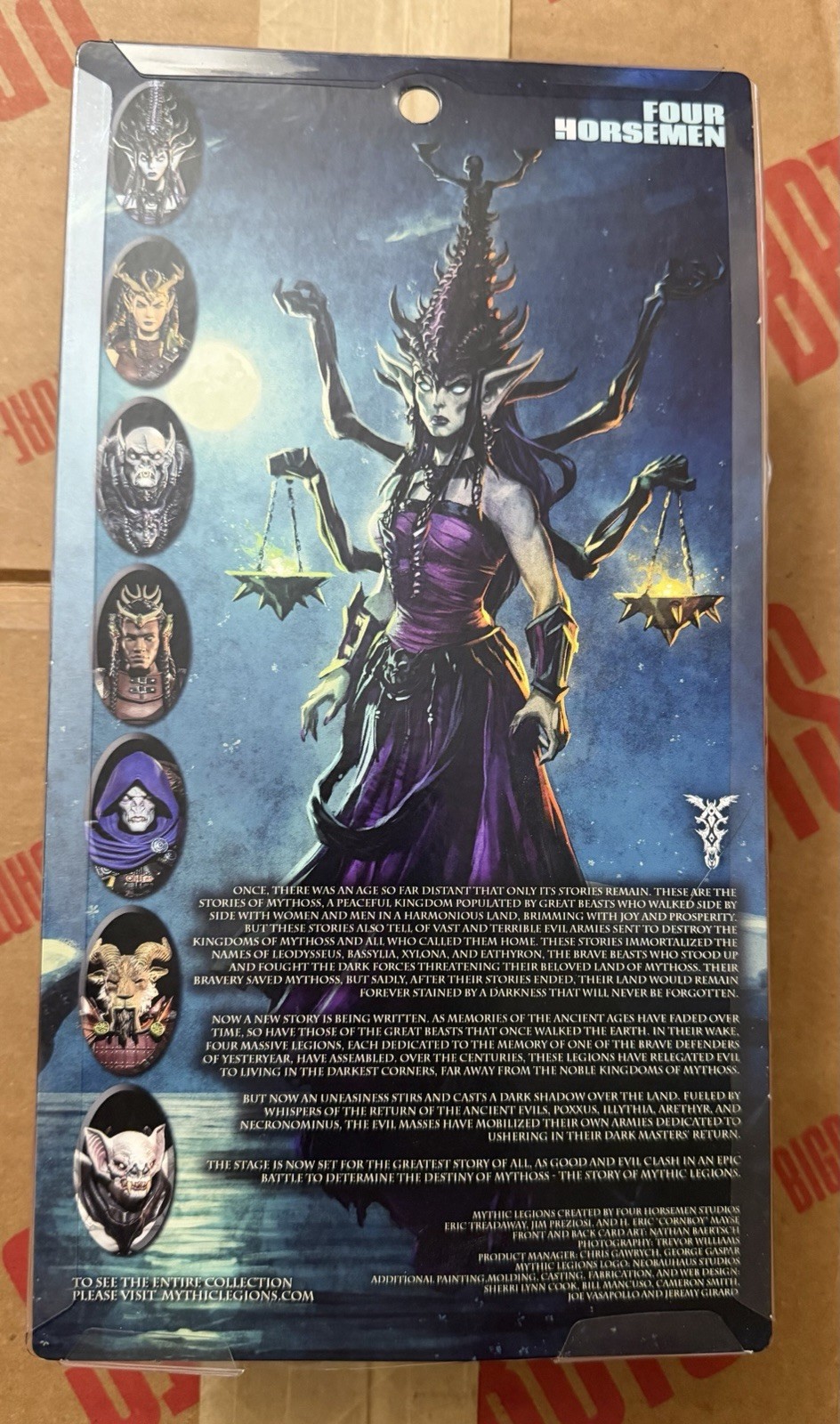 Four Horsemen Mythic Legions Action Figure: Krotos