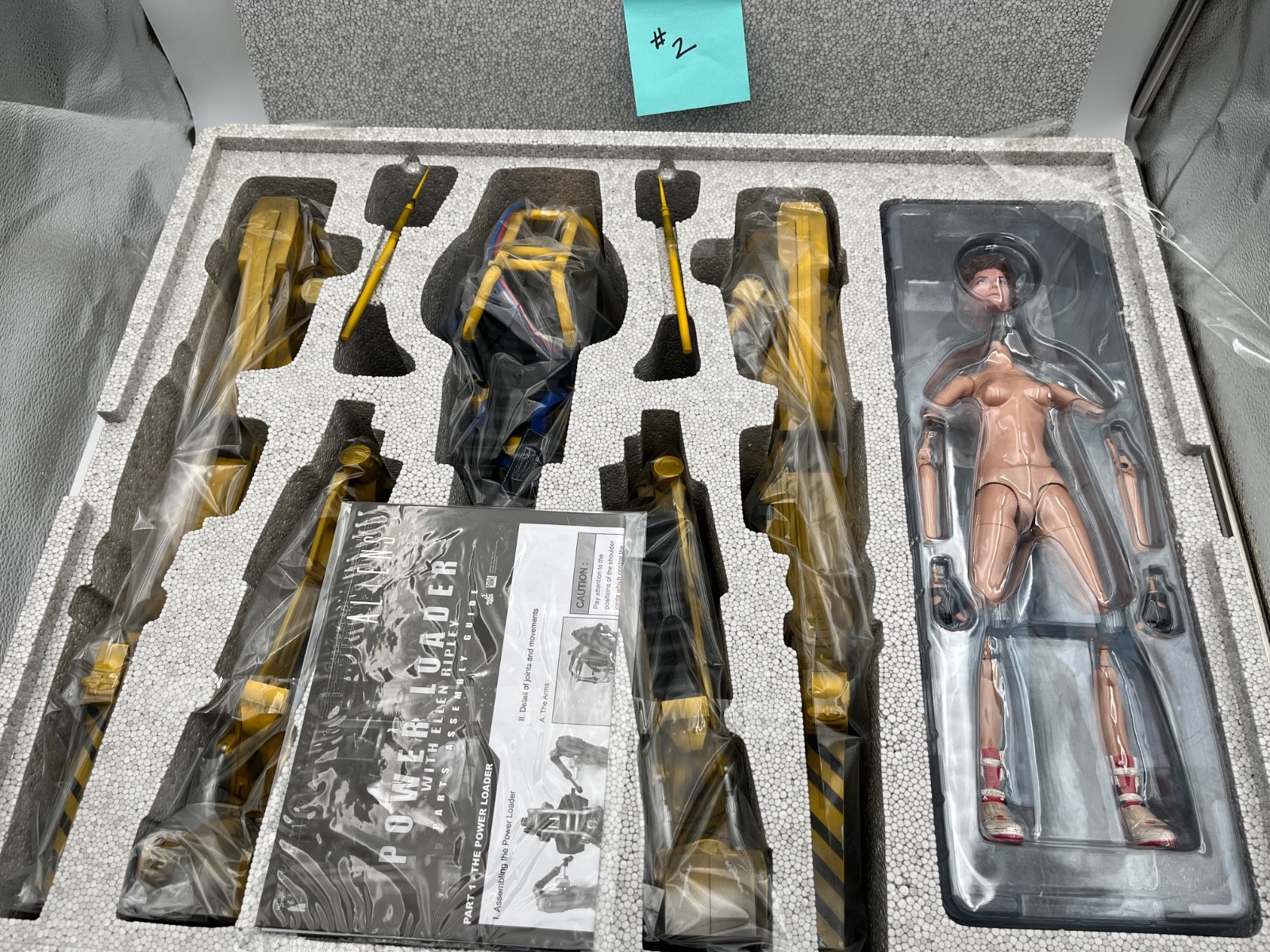 HOT TOYS MMS39: ALIENS – POWER LOADER WITH ELLEN RIPLEY NIB #2