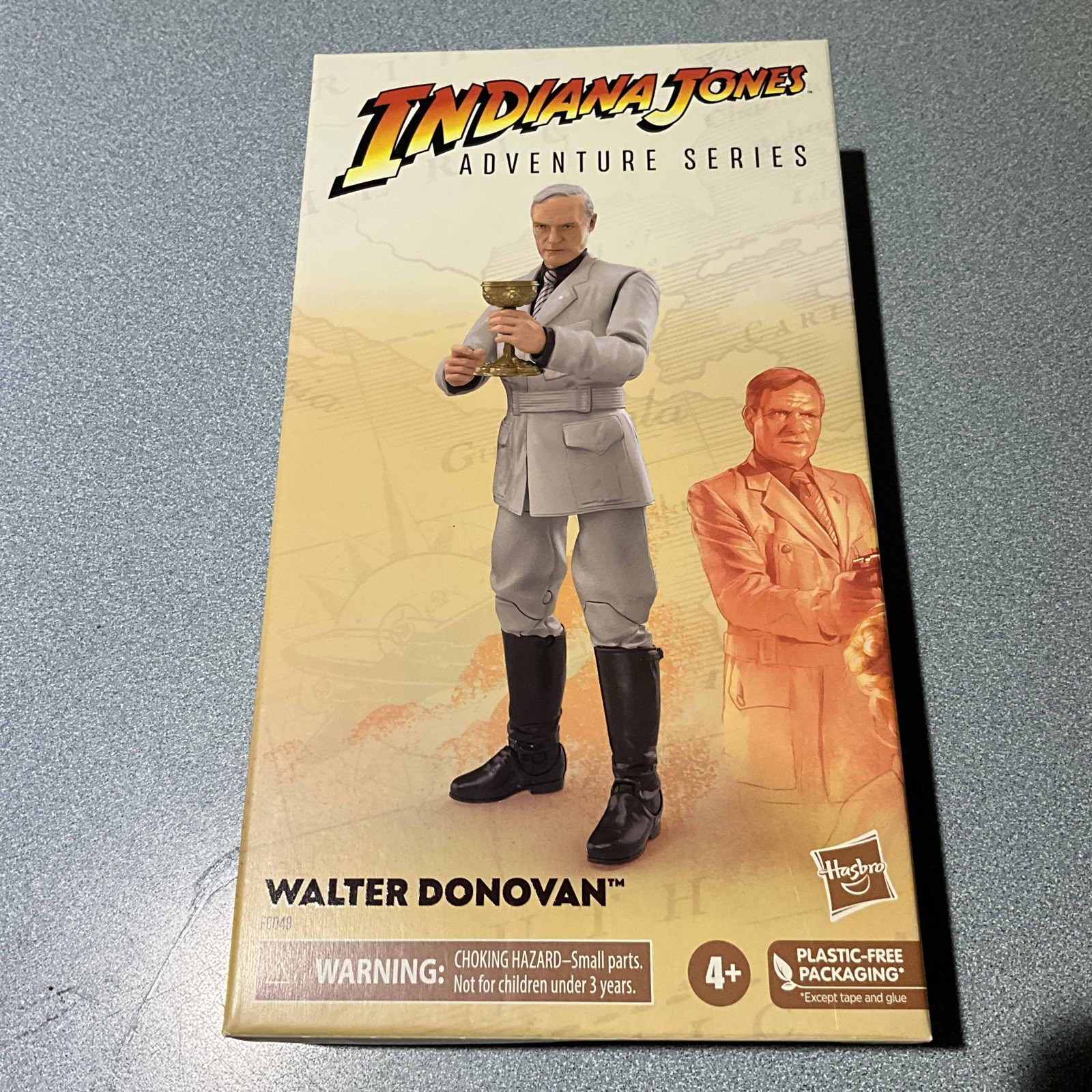 Indiana Jones Adventure Series Walter Donovan 6″ Action Figure Hasbro NEW