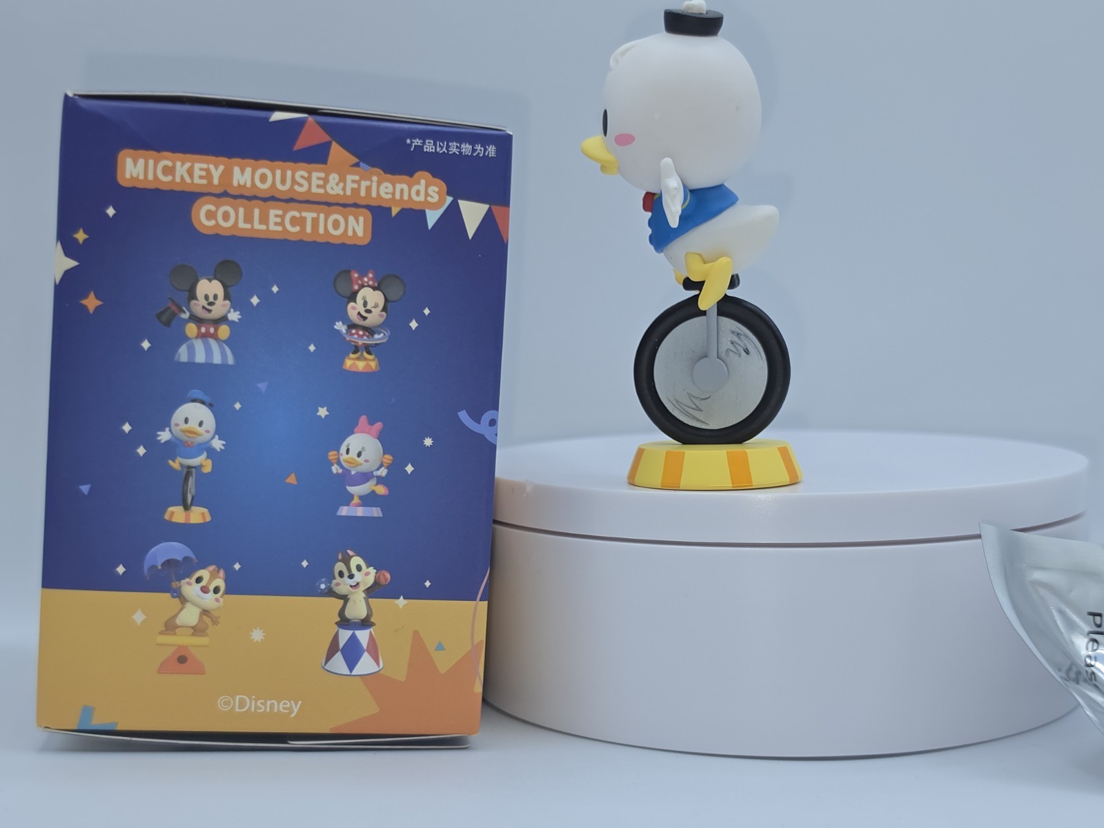 Donald Duck Disney Mickey Mouse & Friends Circus Series Blind Box Cake Topper