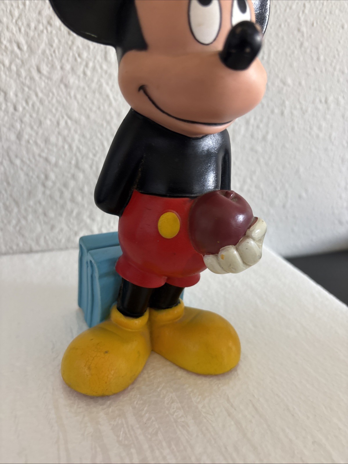 MICKEY MOUSE RUBBER SQUEEZE SQUEAKEY TOY WALT DISNEY – VINTAGE 1970’S – TAIWAN